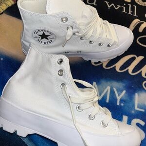 Converse CTA White High-Top Sneakers